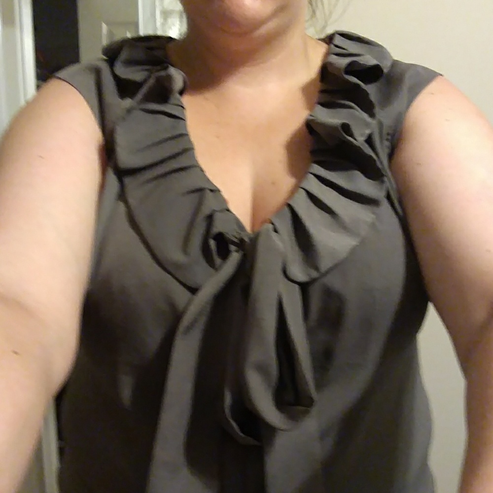 Light and comfy Olive green top